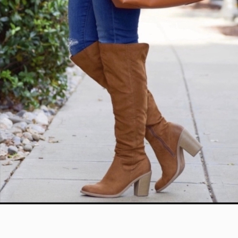 Dolce Vita Tan Knee-High Women's Boots